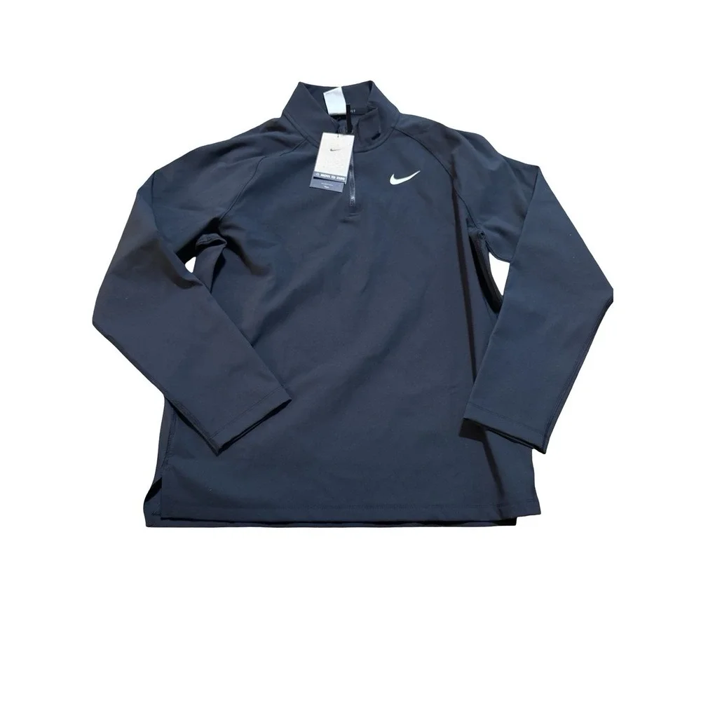 Nike Men's Repel Vapor 1/2-zip Golf Long sleeve Pullover Da2944-010 | - New - S